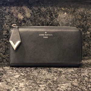 Louis Vuitton Veau Cachemire Comete V Zippy Wallet